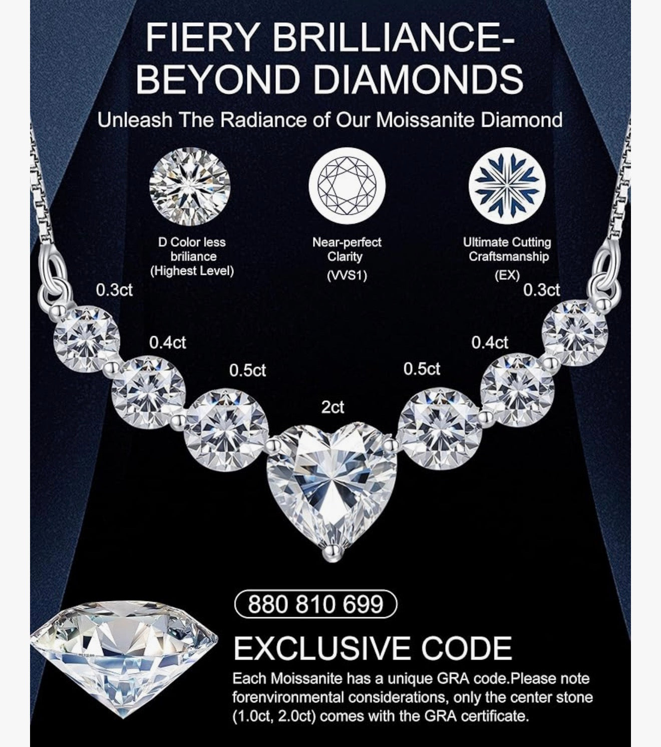 Heart Moissanite-4.4 Carats